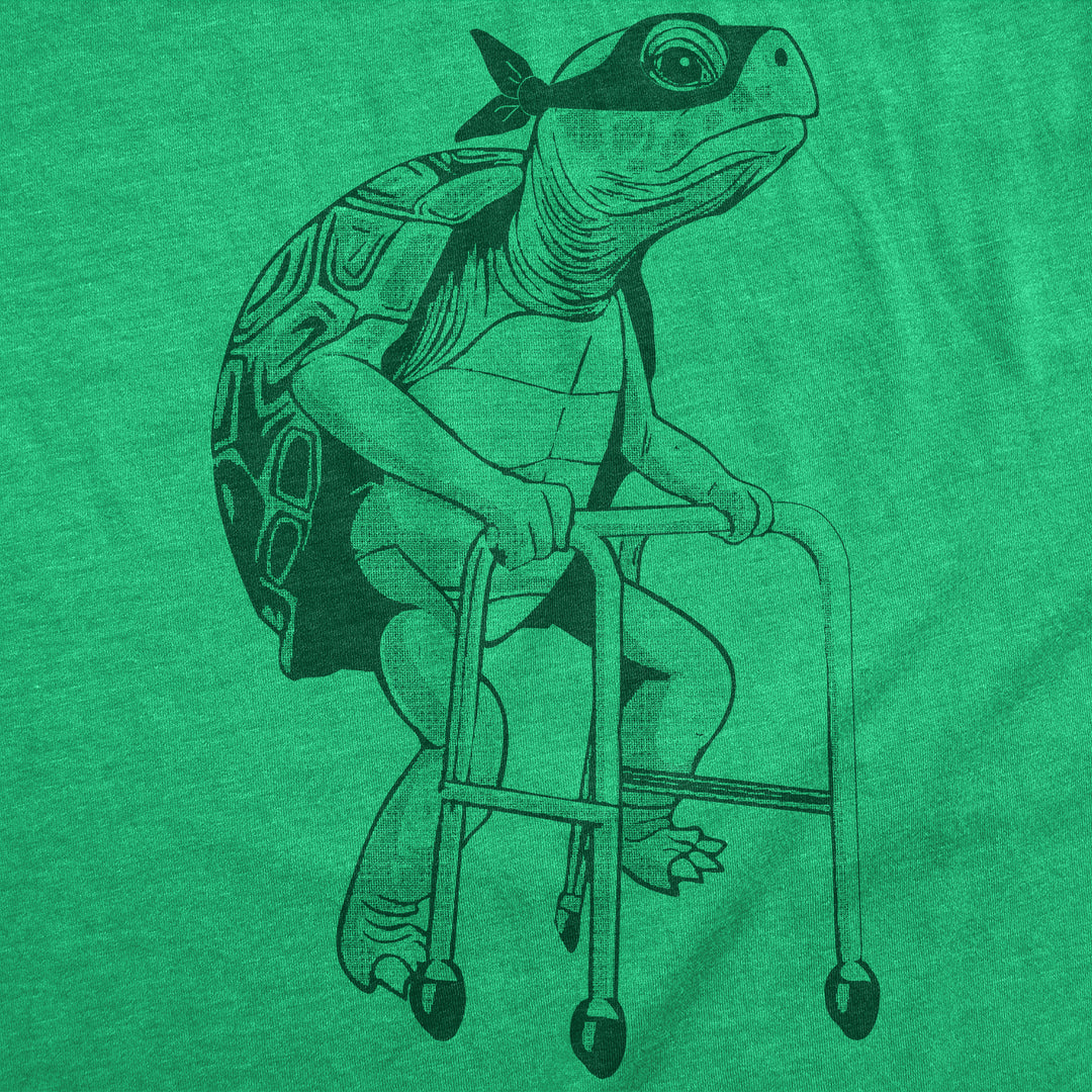 Elderly Ninja Tortoise Men's T Shirt