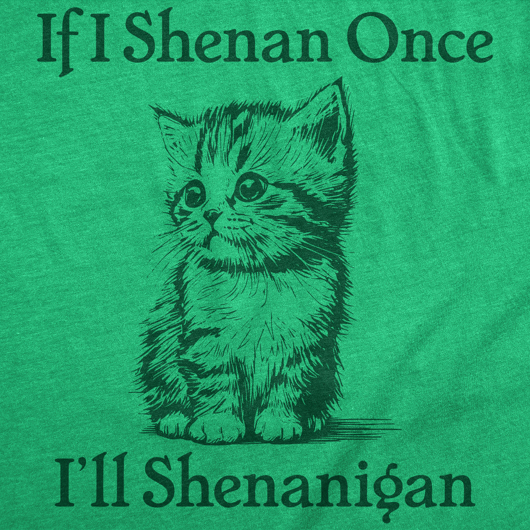 If I Shenan Once Ill Shenangian Women's T Shirt