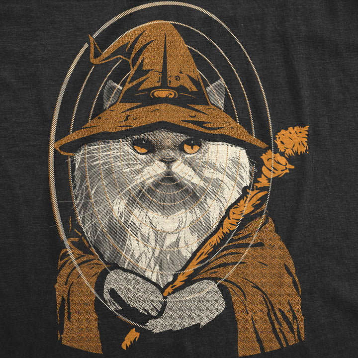 Kitty Wizard Men's T Shirt