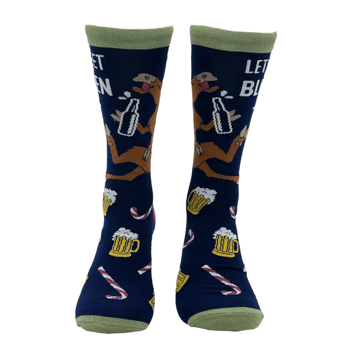 Men's Lets Get Blitzen Socks