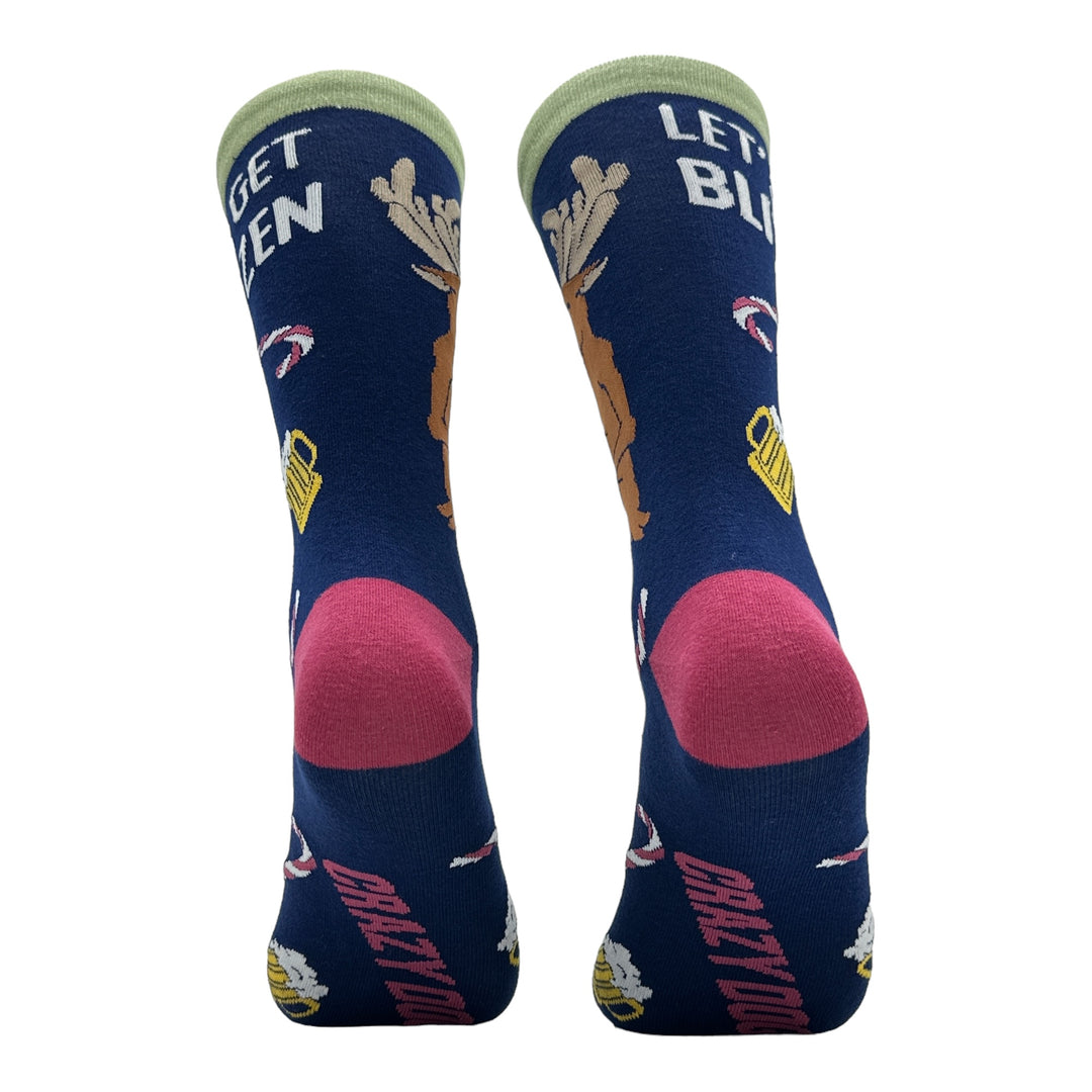 Men's Lets Get Blitzen Socks