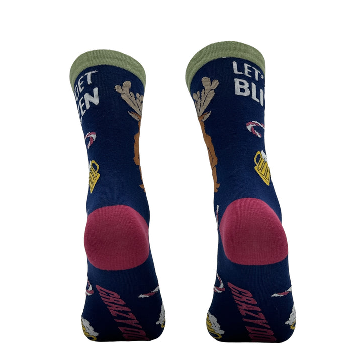 Women's Lets Get Blitzen Socks