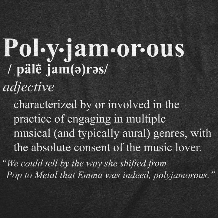 Polyjamorous Definition Women's T Shirt