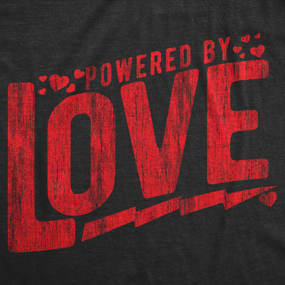 Powered By Love Women's T Shirt