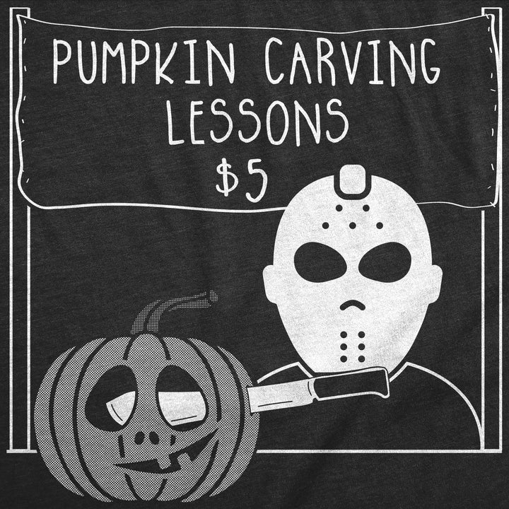 Pumpkin Carving Lessons Men's T Shirt