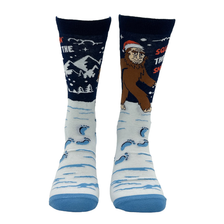 Men's Squatchin Through The Snow Socks