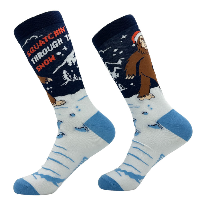 Men's Squatchin Through The Snow Socks