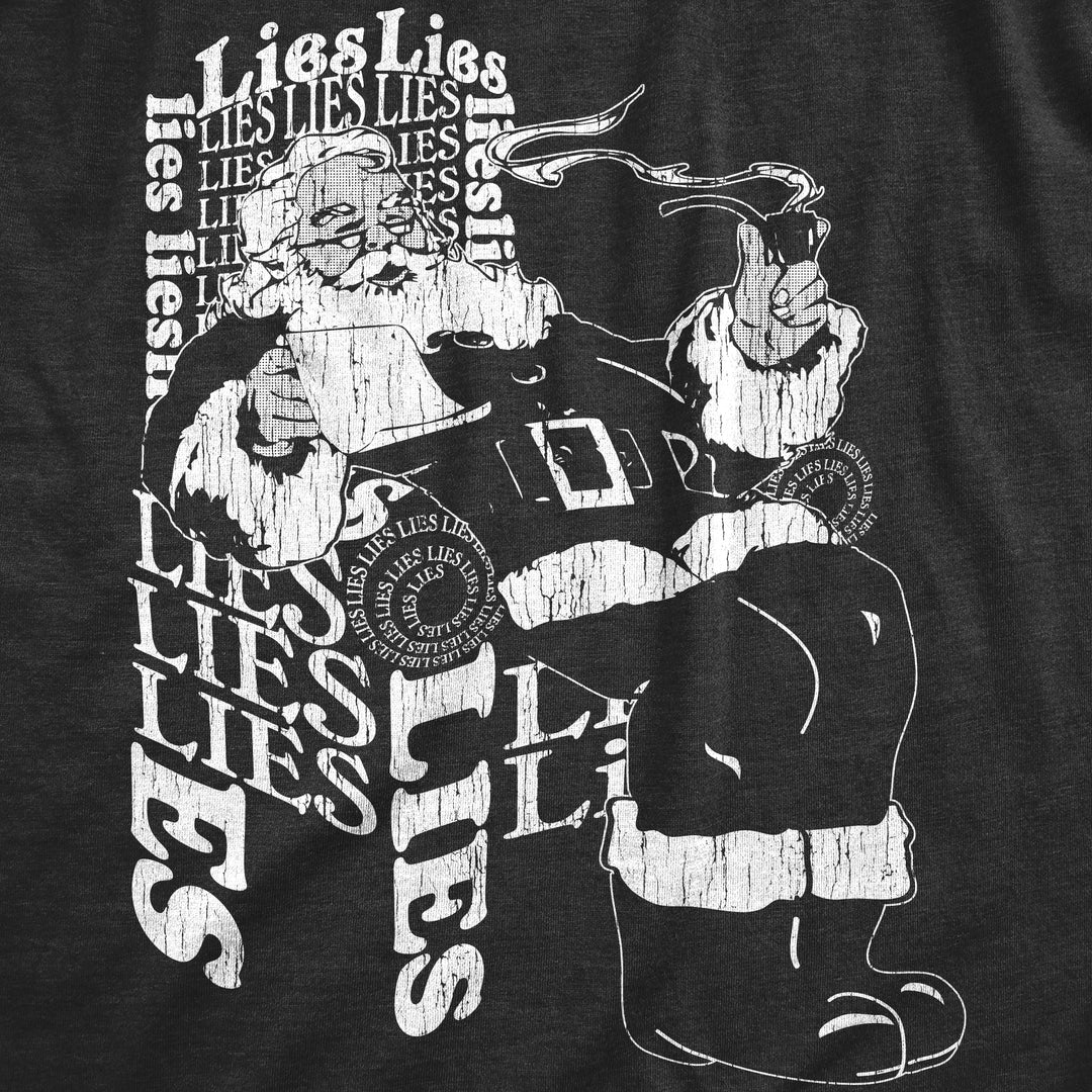 Santas Throne Of Lies Men's T Shirt