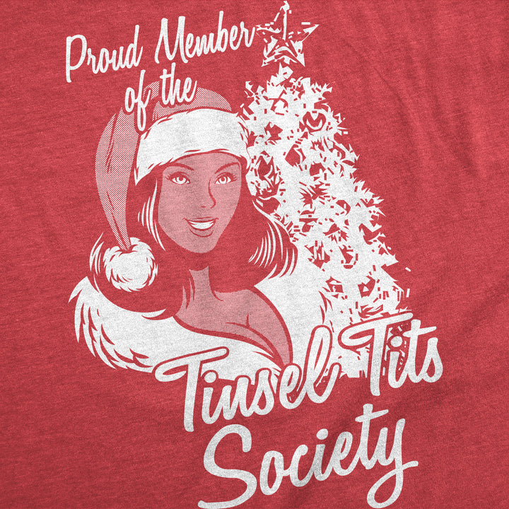 Proud Member Of The Tinsel Tits Society Women's T Shirt