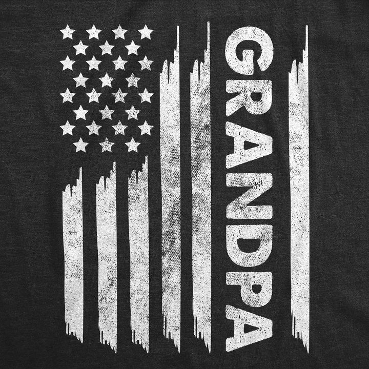 American Flag Grandpa Men's T Shirt