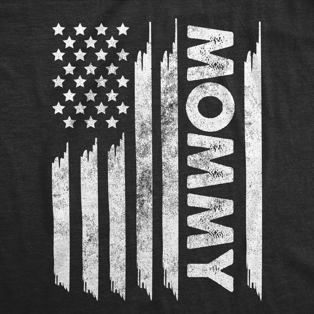 American Flag Mommy Women's T Shirt