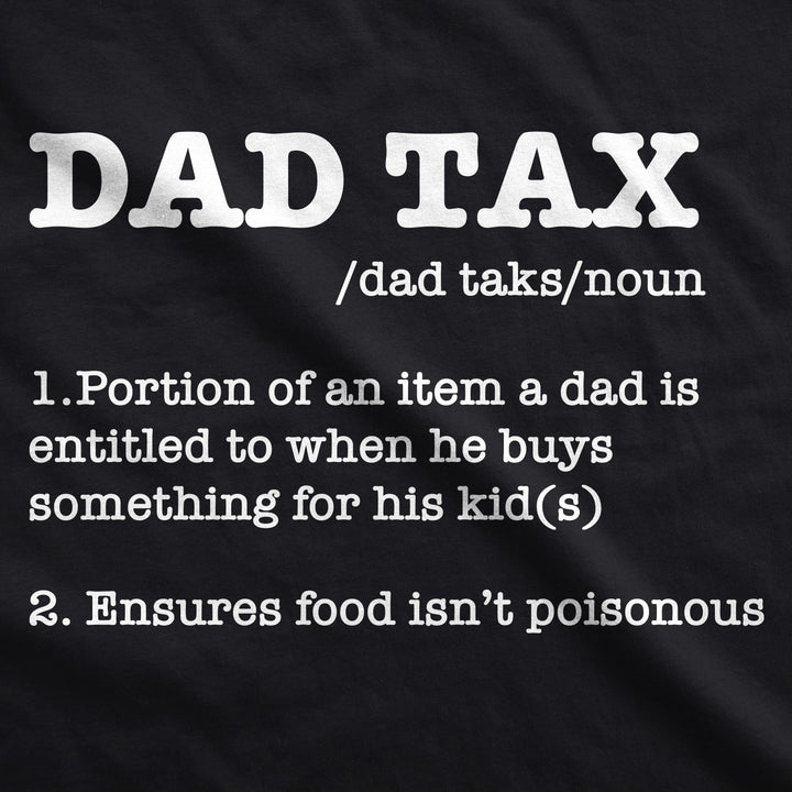 Dad Tax Definition Hoodie