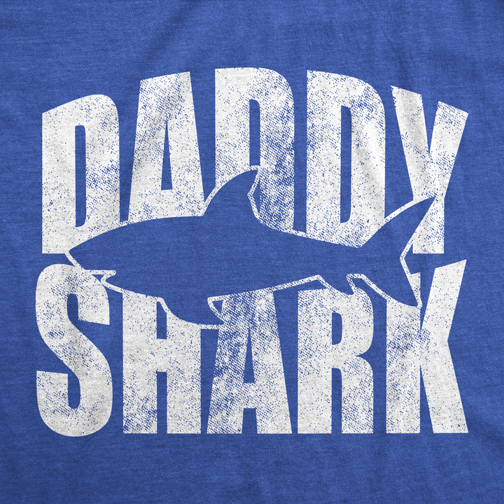 Daddy Shark Silhouette Men's T Shirt