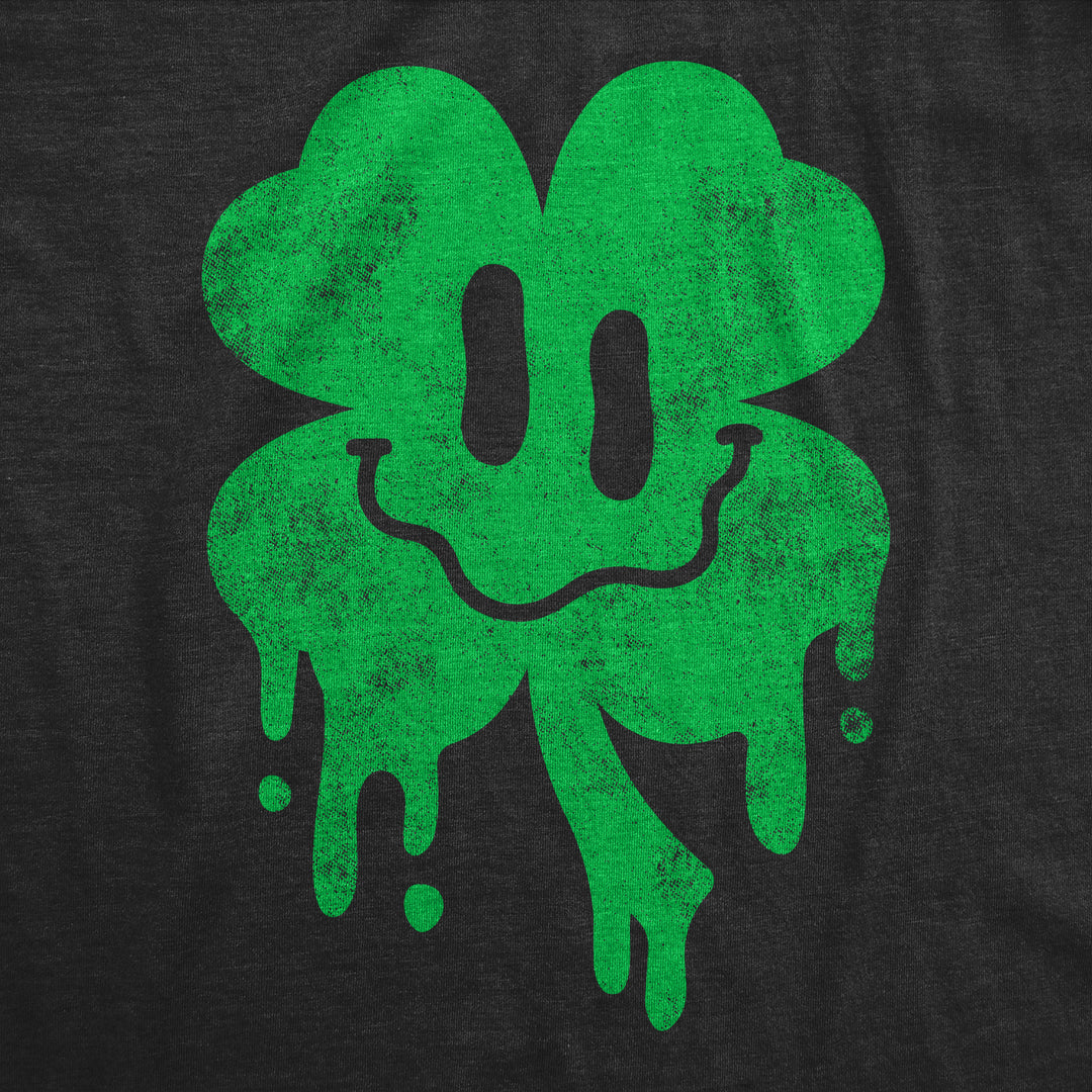 Dripping Clover Face Men's T Shirt