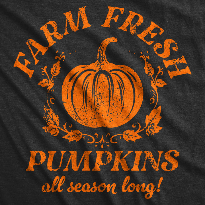 Farm Fresh Pumpkins Women's T Shirt