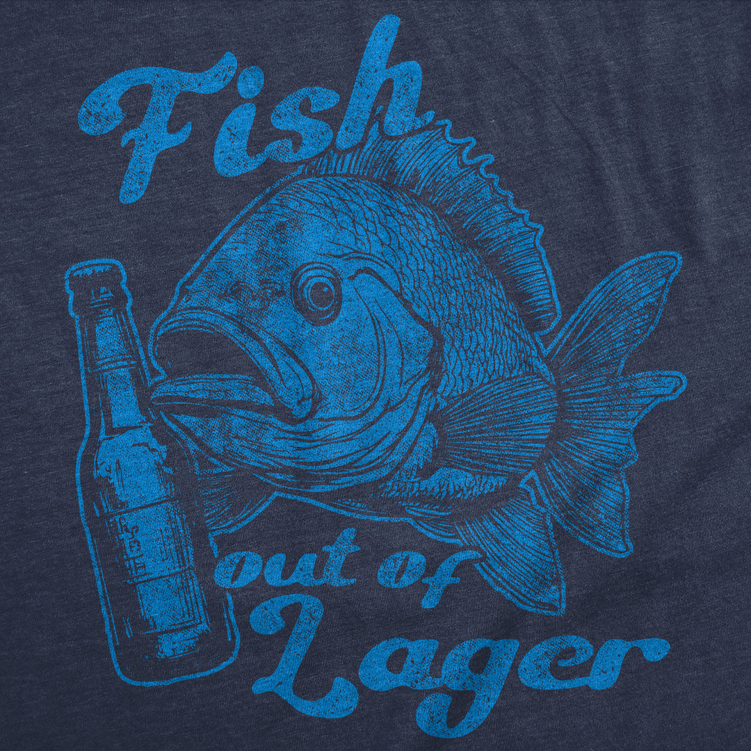 Fish Out Of Lager Men's T Shirt