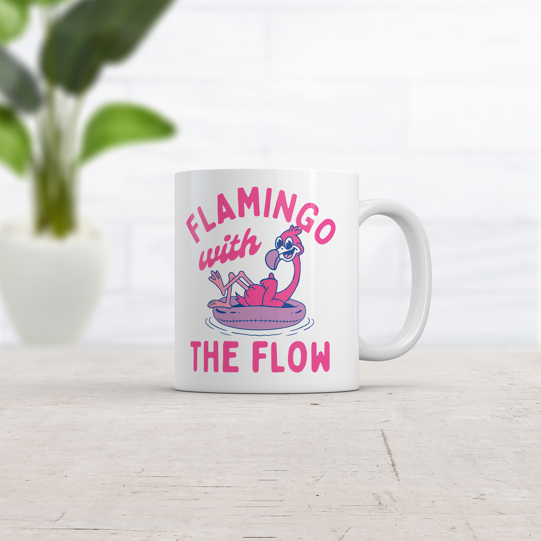 Flamingo With The Flow Mug