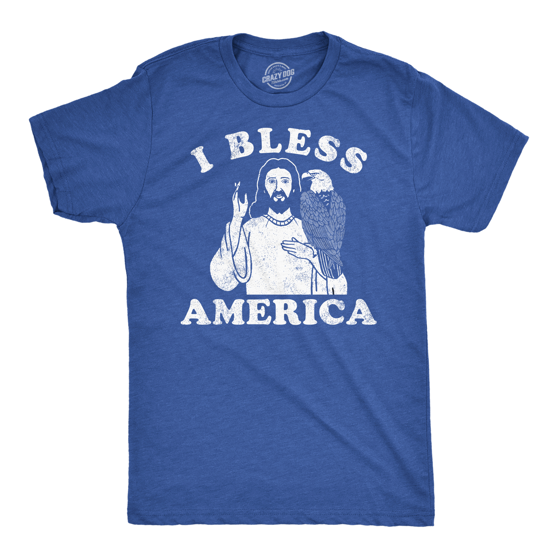 I Bless America Men's T Shirt – Crazy Dog T-Shirts