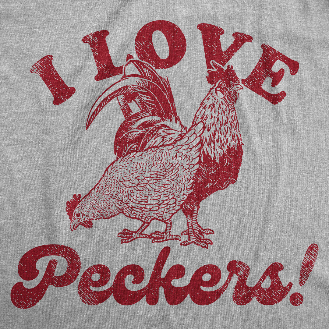 I Love Peckers Women's T Shirt