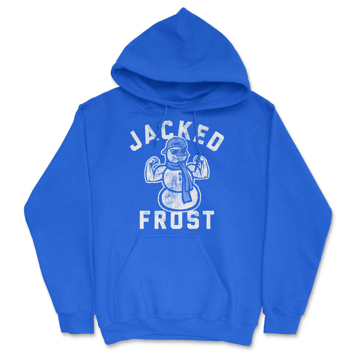 Funny Royal - Jacked Frost Jacked Frost Hoodie Nerdy Christmas fitness sarcastic Tee