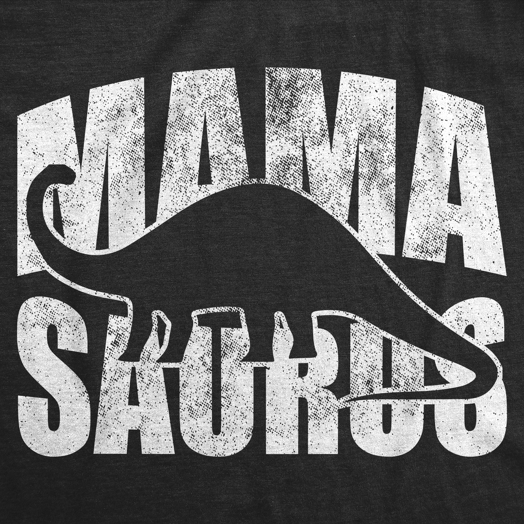 Mamasaurus Silhouette Women's T Shirt