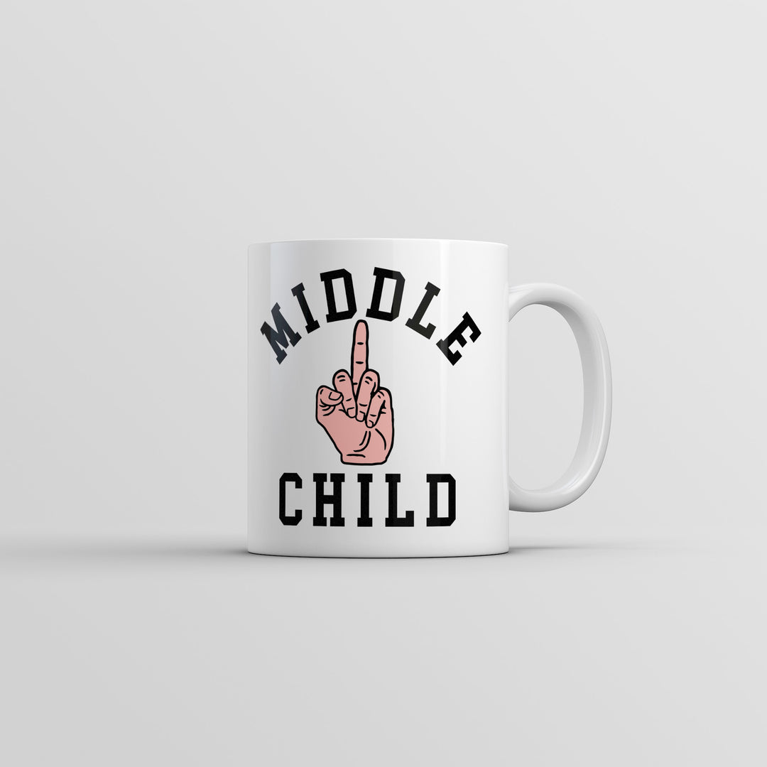 Funny White Middle Child Coffee Mug Nerdy sarcastic Tee