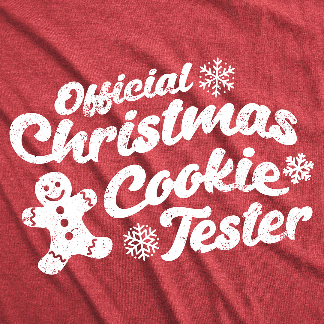 Official Christmas Cookie Tester Youth T Shirt