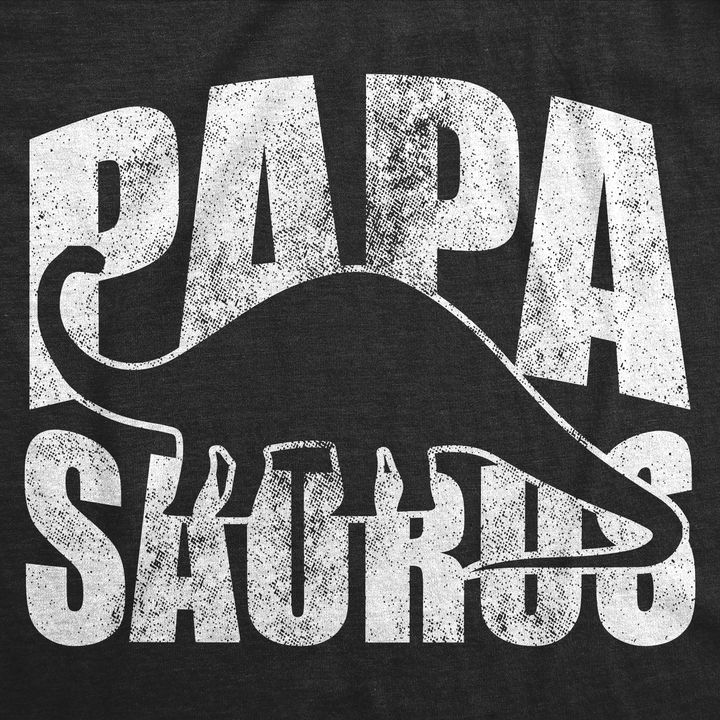 Papasaurus Silhouette Men's T Shirt