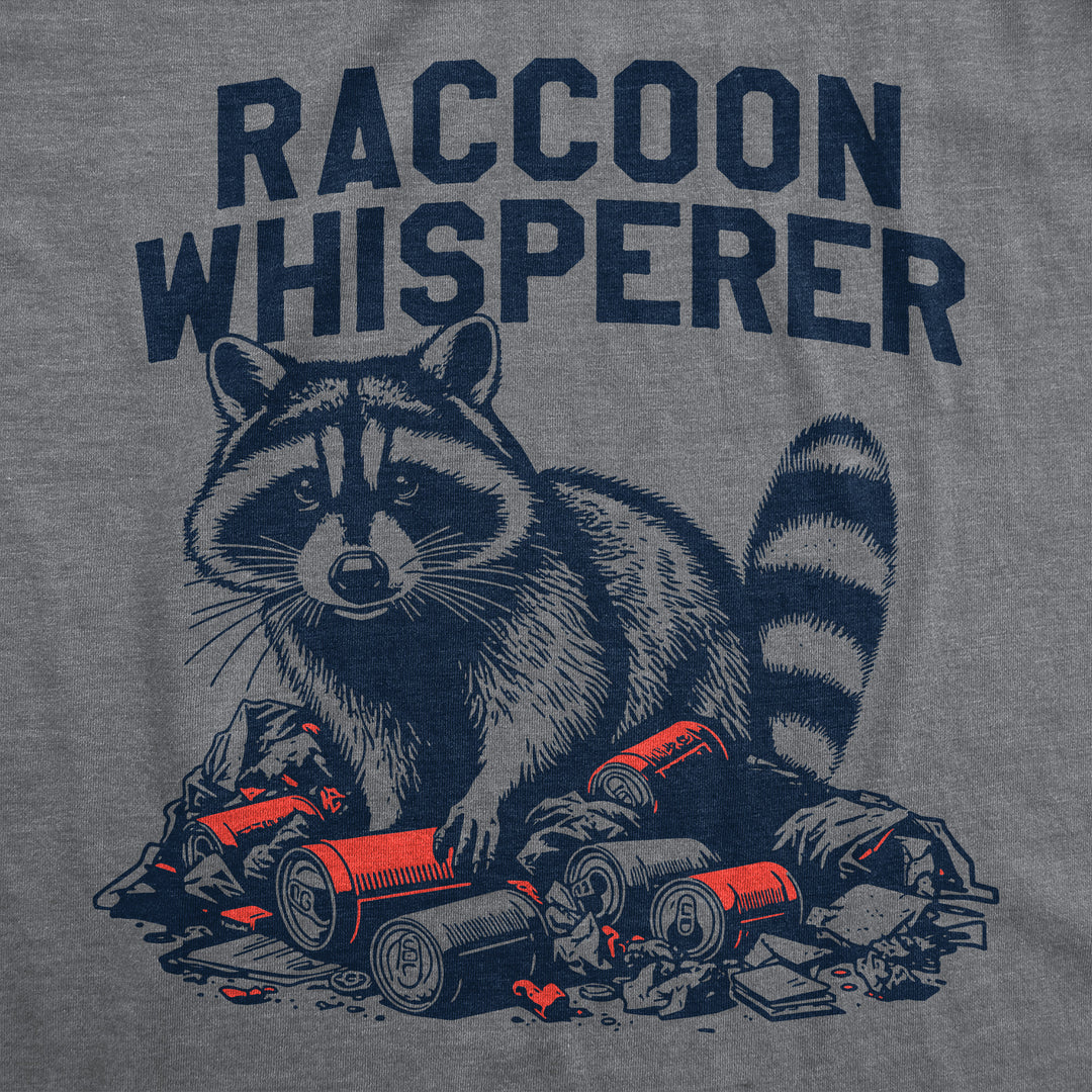 Raccoon Whisperer Men's T Shirt