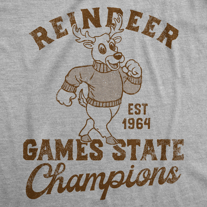 Reindeer Games State Champ Men's T Shirt