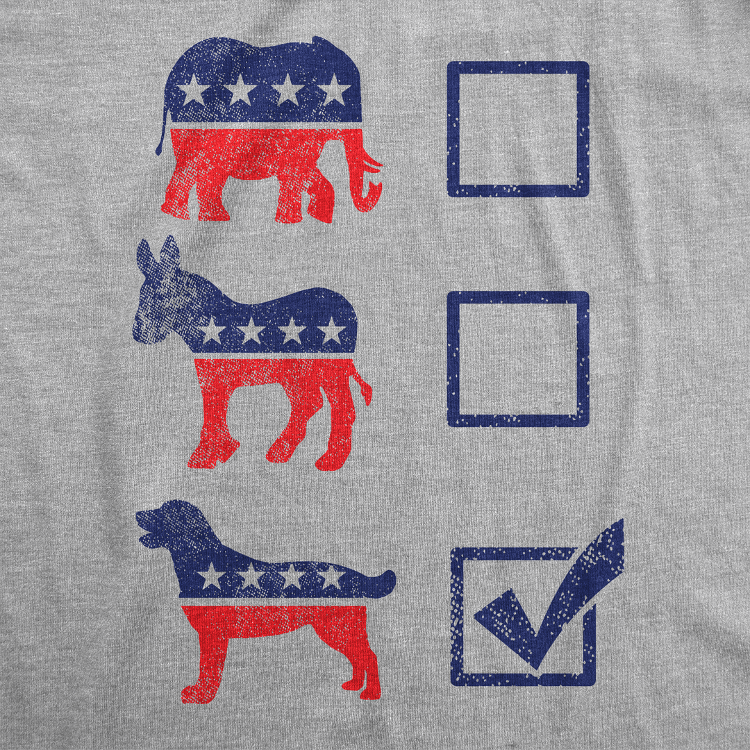 Voting Ballot Dog Women's T Shirt