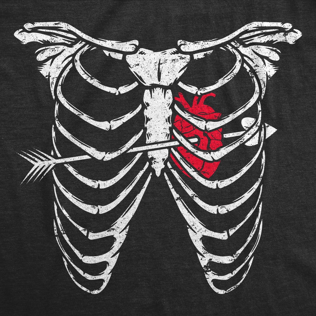 Ribcage Arrow Heart Men's T Shirt