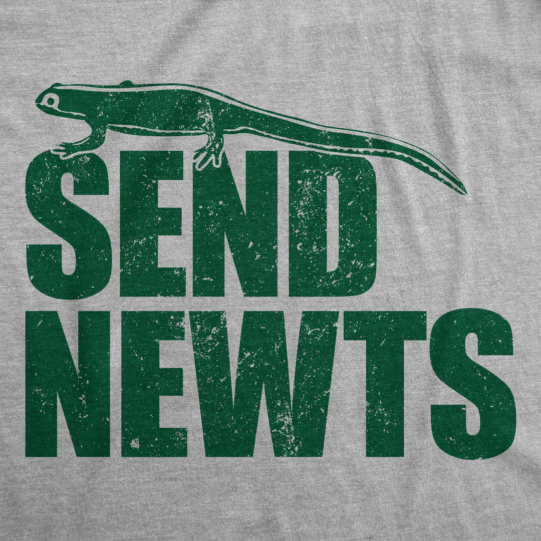 Send Newts Men's T Shirt