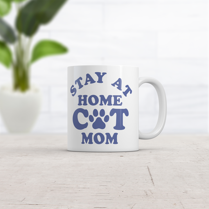 Stay At Home Cat Mom Mug