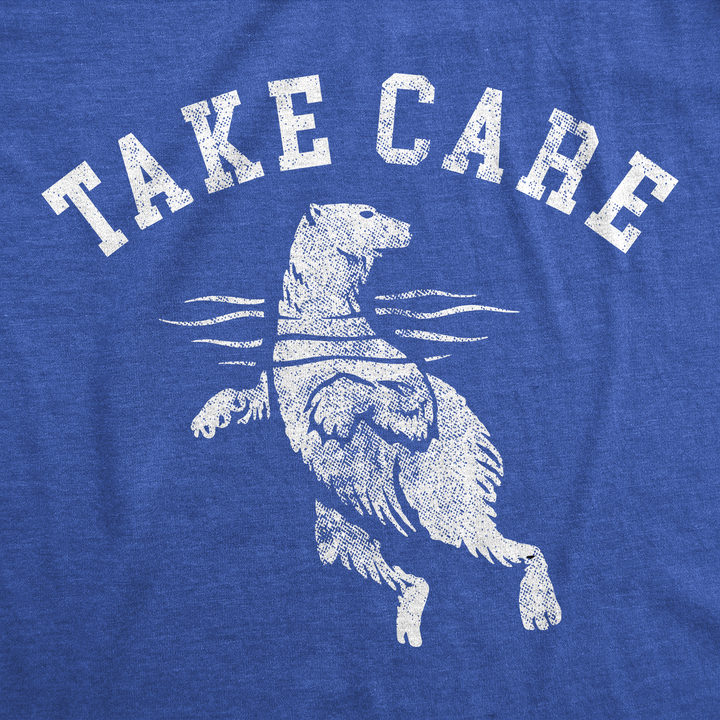 Take Care Polar Bear Men's T Shirt