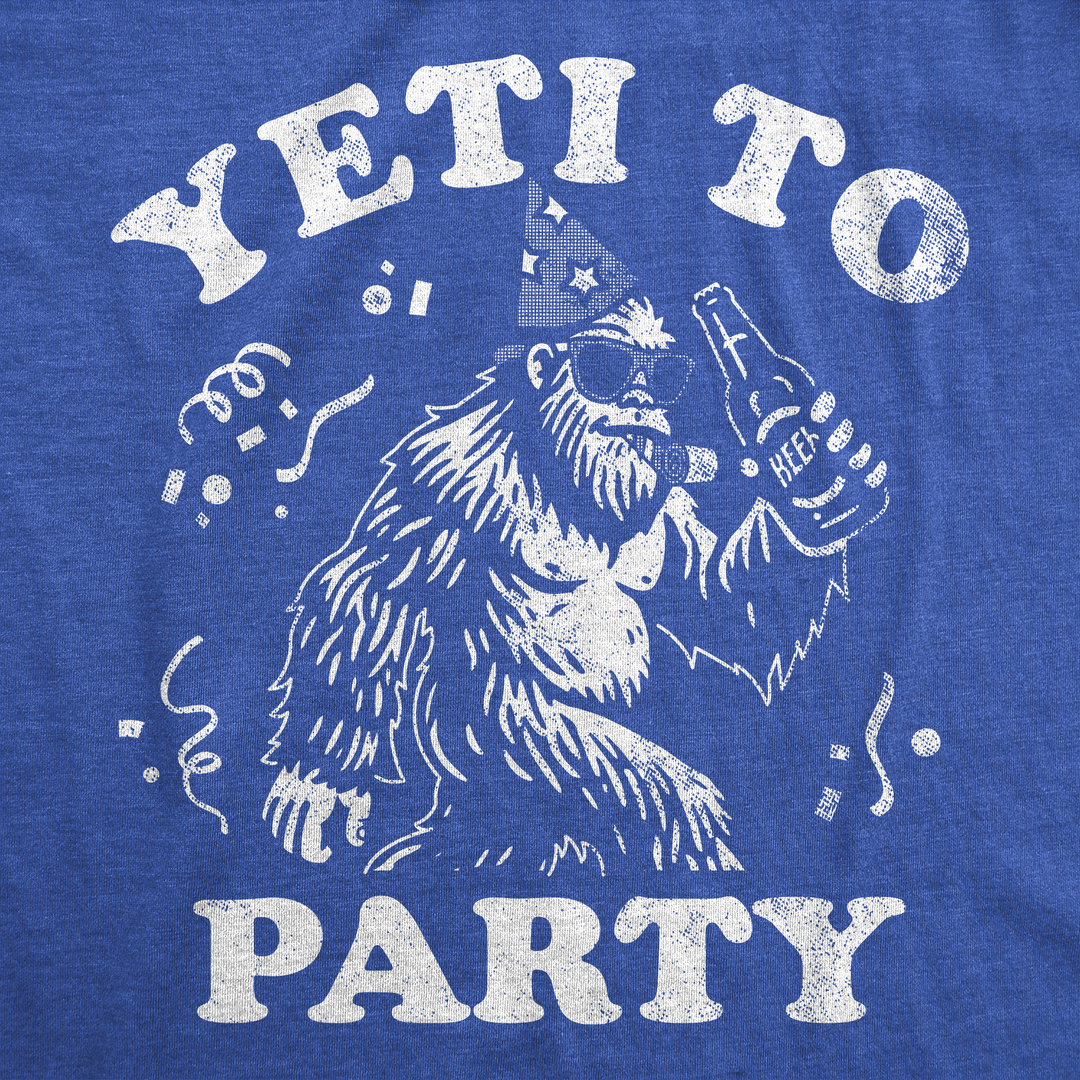 Yeti To Party Men's T Shirt