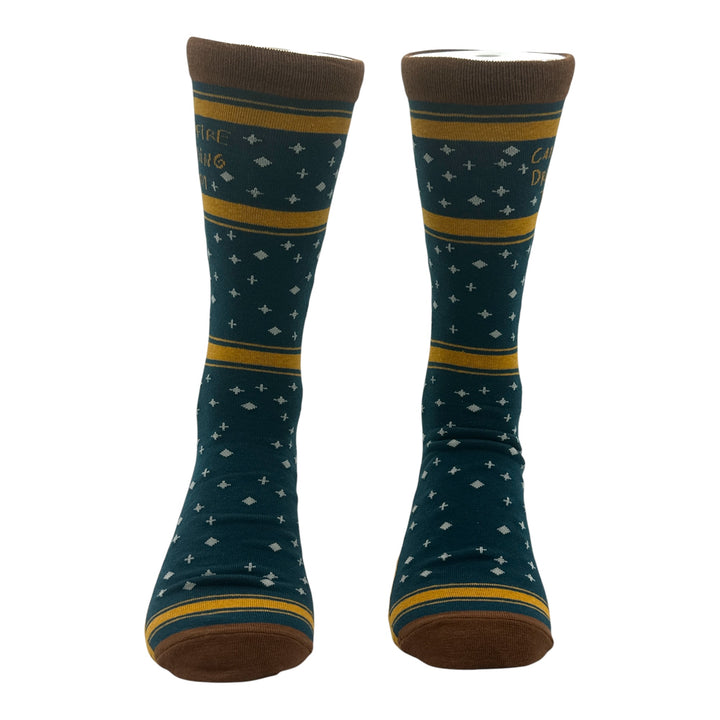 Campfire Drinking Team Socks