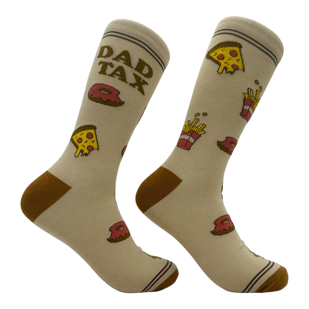 Funny Multi - Dad Tax Dad Tax Sock Nerdy Father's Day Food Sarcastic Tee