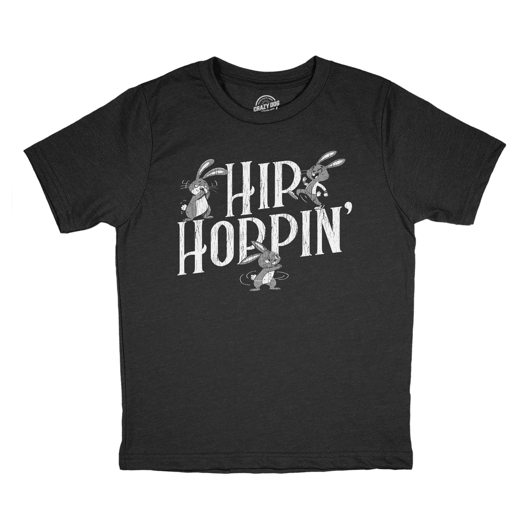 Funny Heather Black - Hip Hoppin Hip Hoppin Youth T Shirt Nerdy animal sarcastic Tee