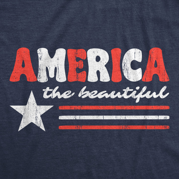 America The Beautiful Women's T Shirt