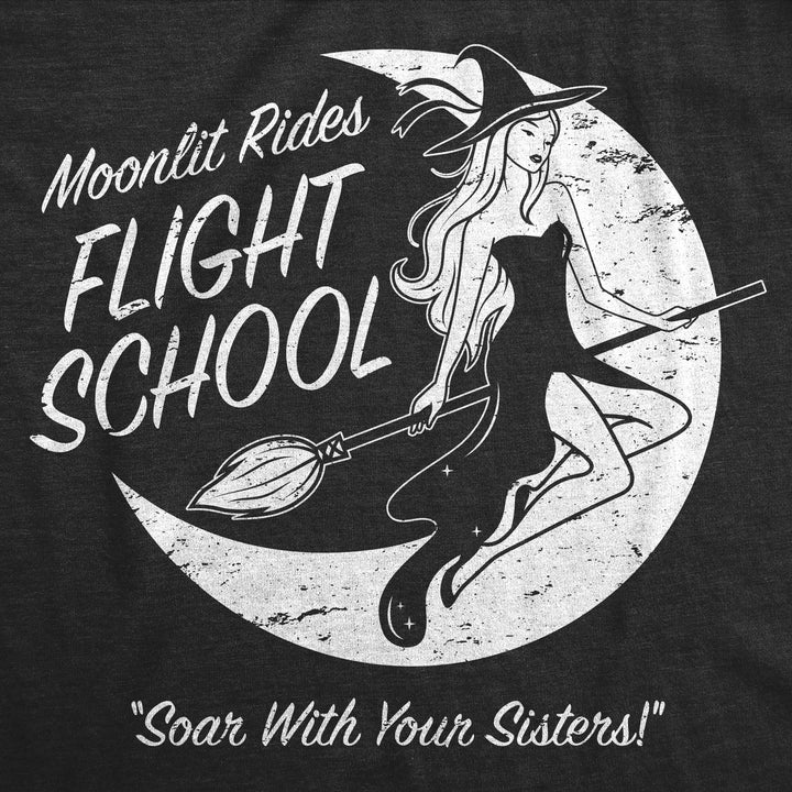 Moonlit Rides Flight School Women's T Shirt