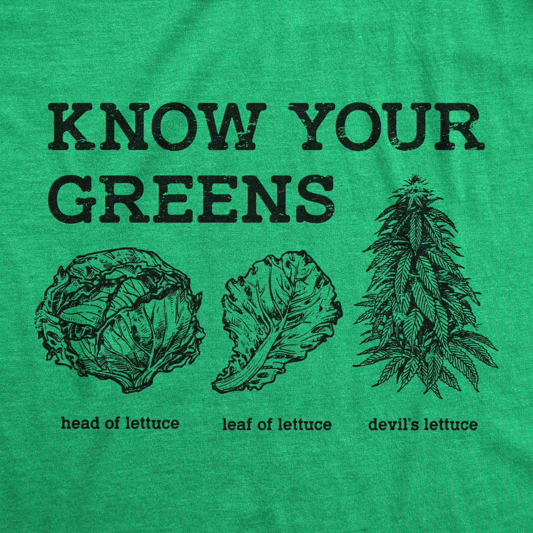 Know Your Greens Men's T Shirt