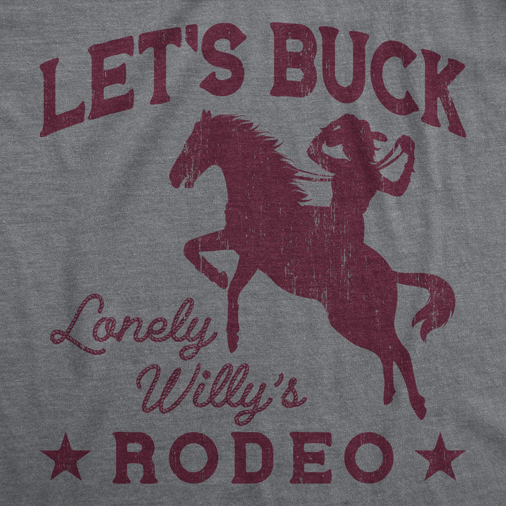 Lets Buck Rodeo Men's T Shirt