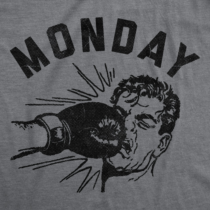 Monday Face Punch Men's T Shirt