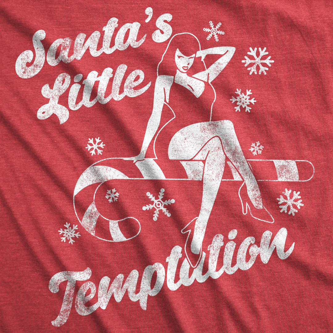 Santas Little Temptation Women's T Shirt