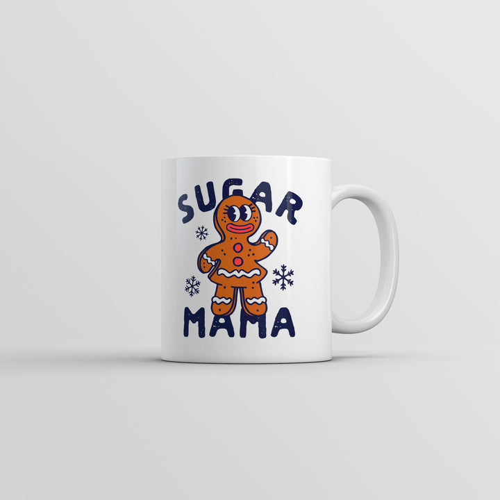 Funny White Sugar Mama Gingerbread Coffee Mug Nerdy Christmas food sarcastic Tee