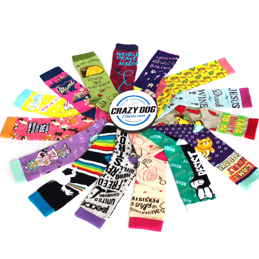 Mens Taco Dirty To Me Socks