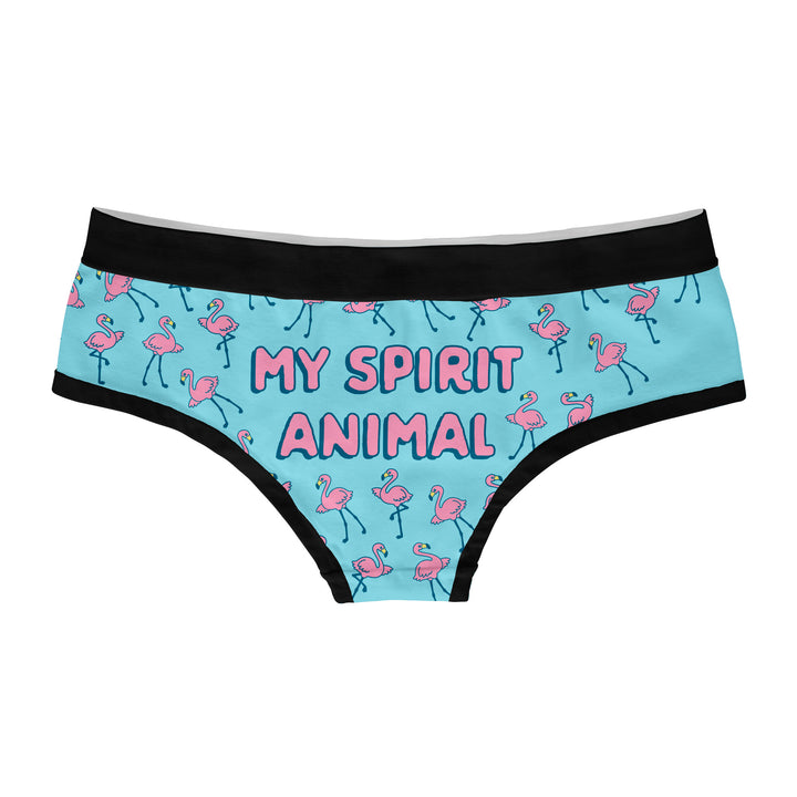 Flamingo Spirit Animal Hipster Underwear