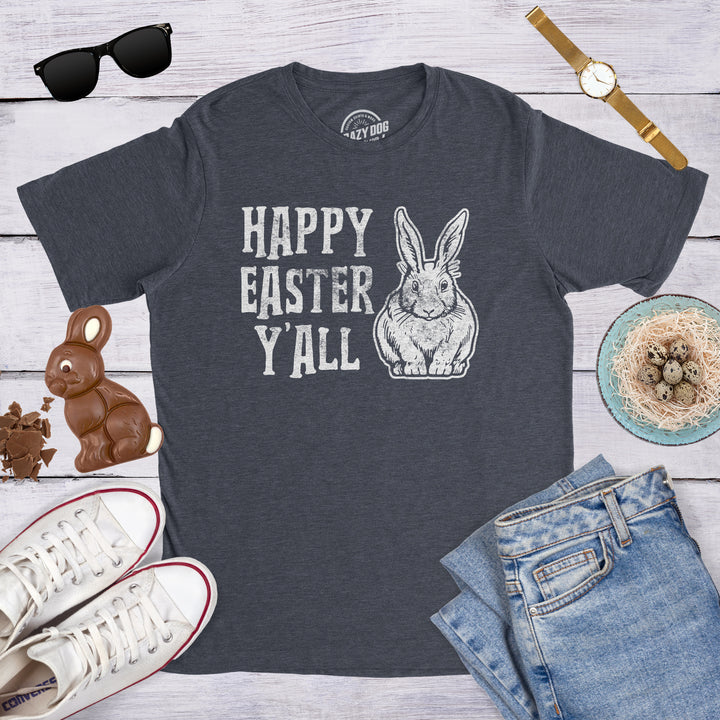 Happy Easter Y'all Men's T Shirt