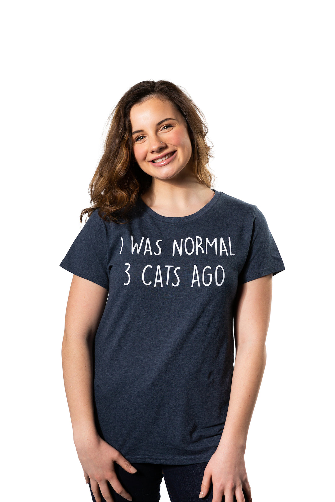 I Was Normal 3 Cats Ago Women's T Shirt